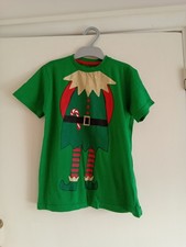 Elf Top, Age 9/10 From Urban Outlaws - BRAND NEW UNWORN - Christmas Elf T-shirt 