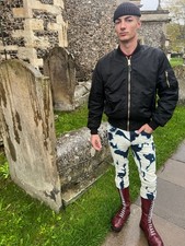 Skinhead BLEACHERS Stretch Skinny 34" Waist 25" leg