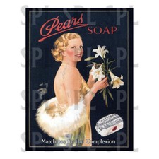 Pears Soap Retro Metal