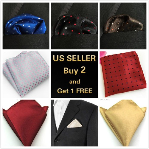 Men satin silk pocket - satin, square