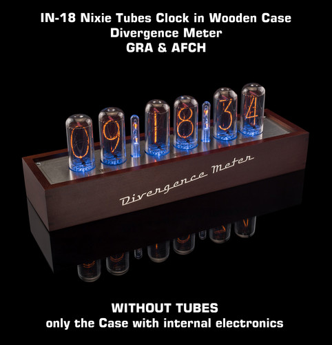 Nixie tubes clock in - tubes,