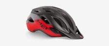 MET Crossover Cycle Helmet Bike Helmet RED/BLACK  60-64CM