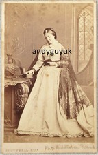 CDV MRS EDWARD MIDDLETON EVANS