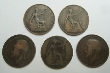 1912 H 1918 H 1919 H ONE PENNY