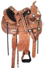 Western Leather Saddle