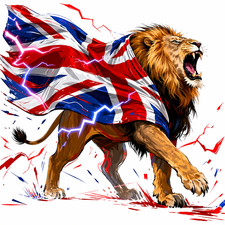 BRITISH LION WATERPROOF Decal
