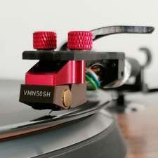 Audio Technica VM750SH Shibata RigB Modified Cartridge & carbon fibre Headshell