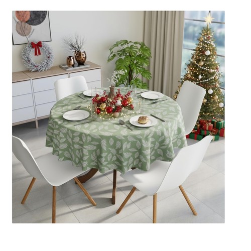 Printed cotton tablecloth - printed,