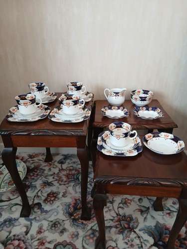 Osborne china tea set with