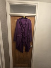 Purple tail coat large - tail,