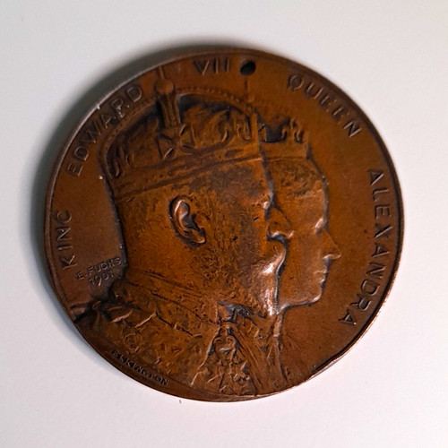 1902 king edward - vii, queen