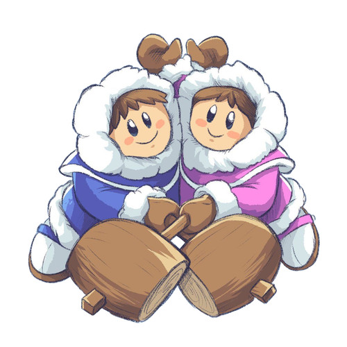 Ice climbers super - ice,