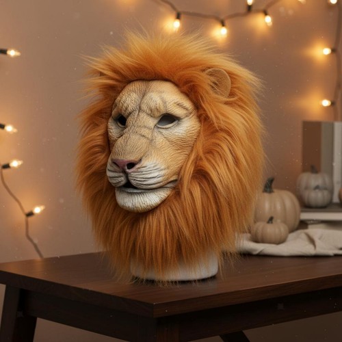 Lion head dress costume - head,