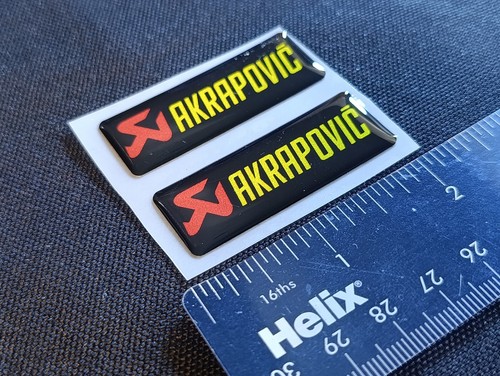 Akrapovic gel decals - 2,