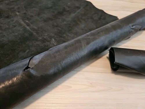 4oz milled black veg tan - 3-4oz,