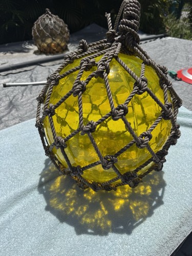 Japanese glass fish - glass, floats