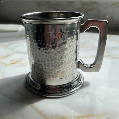 Vintage pewter tankard - vintage,