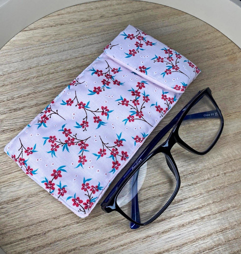Pink red blue - pink/red/blue/brown, floral