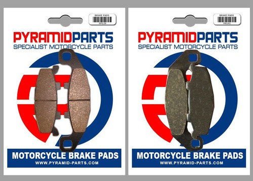 Front rear brake pads - &, for