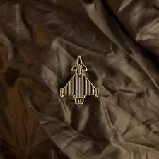 RAF Typhoon Pin Badge Black