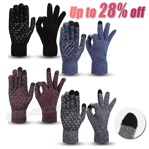 Winter gloves thick - winter,