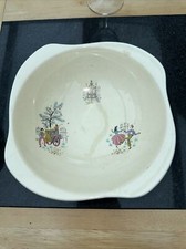 BESWICK VINTAGE DANCING DAYS SERVING BOWL DISH, 8” WIDE RARE