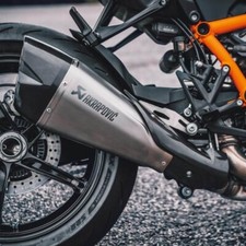 KTM 1290 Superduke R Akrapovic Slip On Titanium Exhaust Silencer 2021 - 2023 EVO