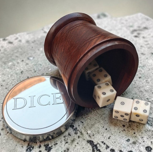Handmade camel bone - bone, d6
