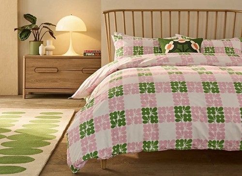 Orla kiely floret check - check, king