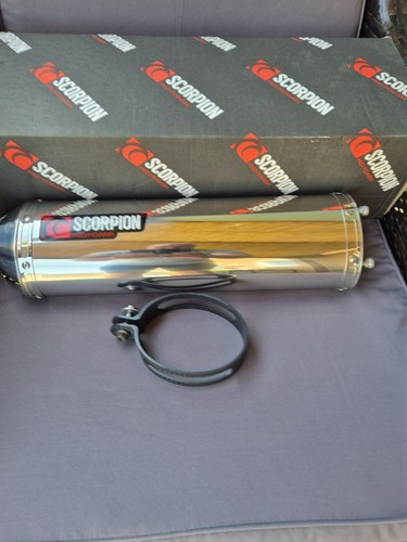 Scorpion oval exhaust for gsxr