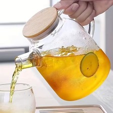 1800ml Glass Teapot Tea Pot
