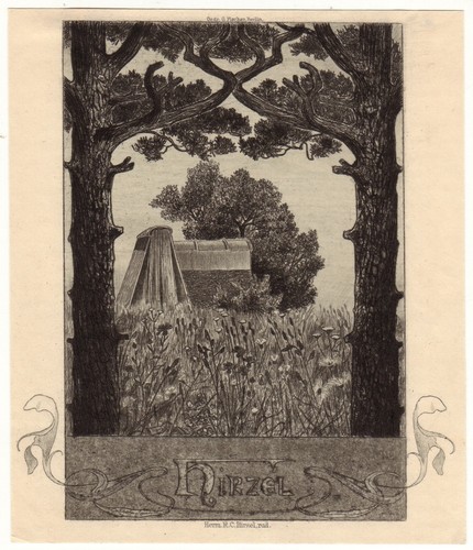 Hermann hirzel eigen - hermann, eigen-exlibris