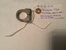 BSA C15/ Triumph T20 Distributor Clamp New Old Stock , Shop soiled,