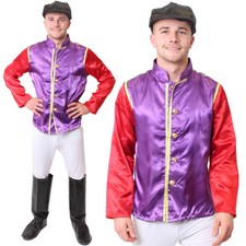 MENS JOCKEY COSTUME HORSE