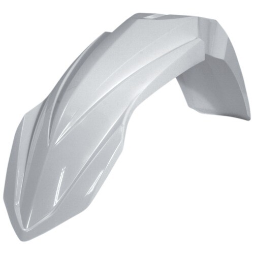 Acerbis front fender white - front,