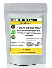 St Johns Wort Capsules 500mg