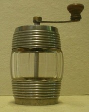 Antique Crystal & Metal keg