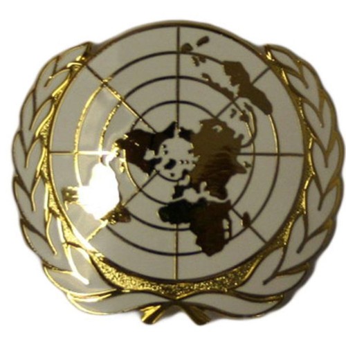 United nations metal - un,