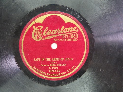 Reed miller cleartone record - reed,