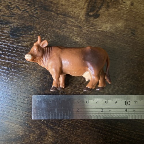 Vintage bullyland cow - vintage, toy