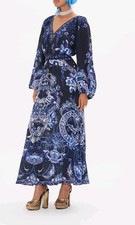 Camilla Silk Dress Size XL (AU