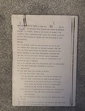 Very Rare Reggie Kray Trustee