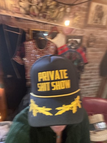 Private show hat - private, sh'&*