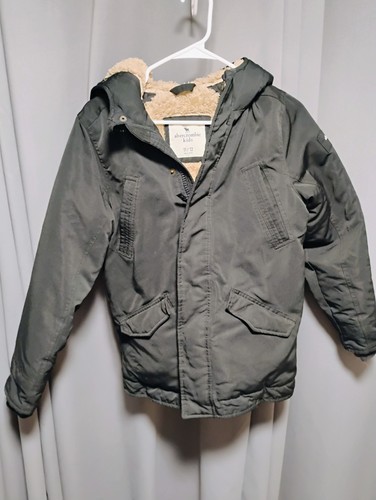 Abercrombie kids coat sherpa - abercrombie,