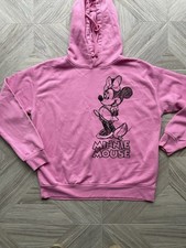 Ladies Disney Minnie Mouse Hoodie Size Medium