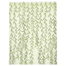 Leaf Pattern Curtains Window