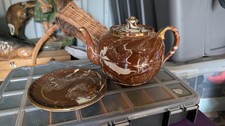 Sudlow's Burslem Teapot Brown