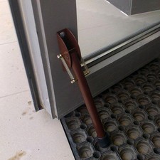 20/25/30/50cm Heavy Duty Kick Down Stay Door Stop Round Spring Loaded Doorstop