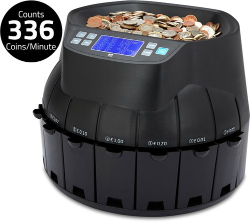 Coin money counter sorter - money,