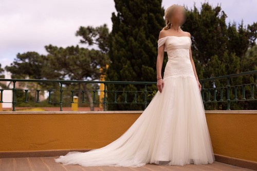 Rosa clara wedding dress - dress, size